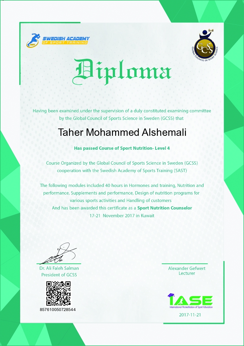 Taher Mohammed Alshemali